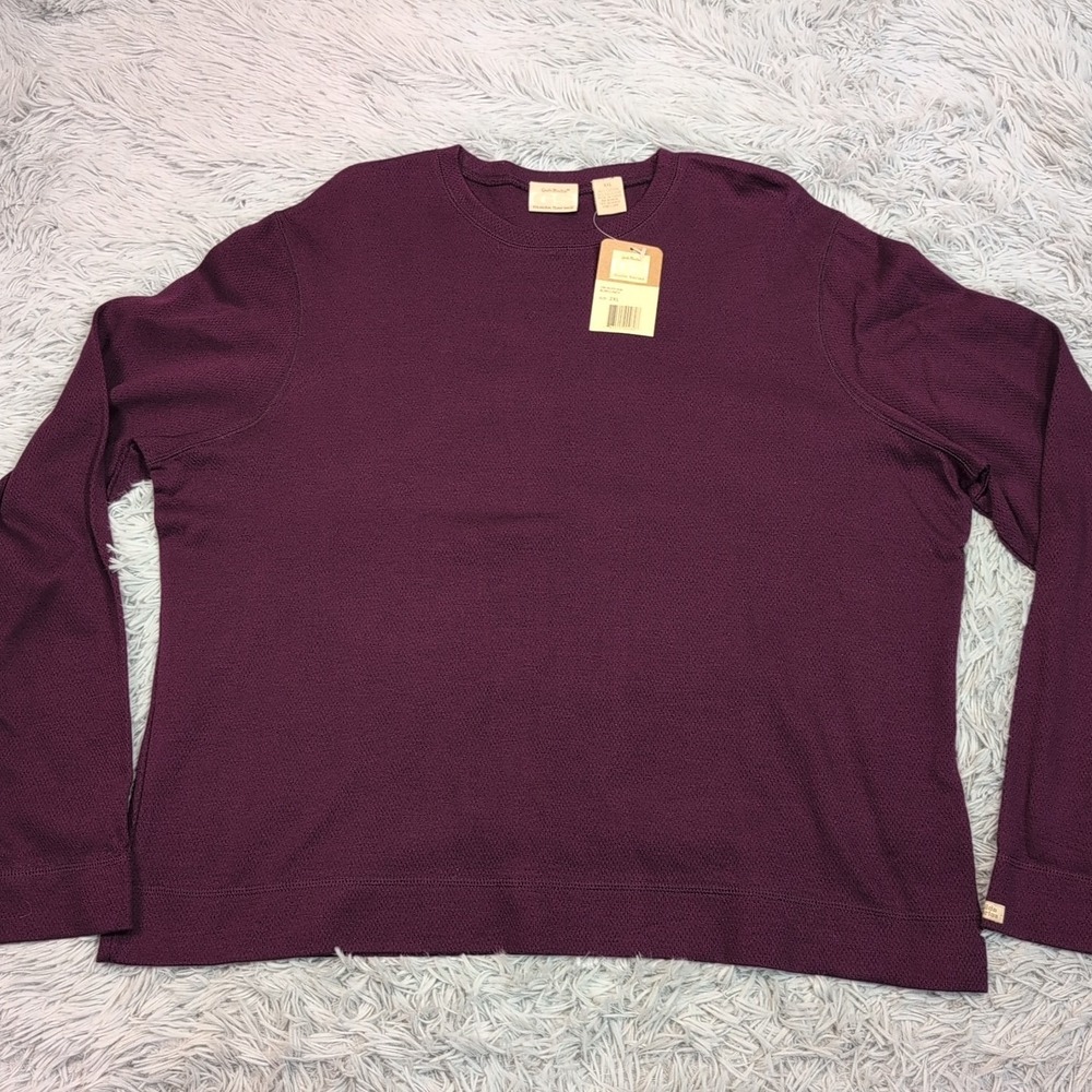 Guide Series Shirt Womens XXL Burgundy Top Athletic Outdoors‎ Soft Comfort New
